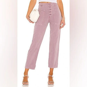 Pistola Tammy High Rise Trousers in Lilac Dust - Size 28